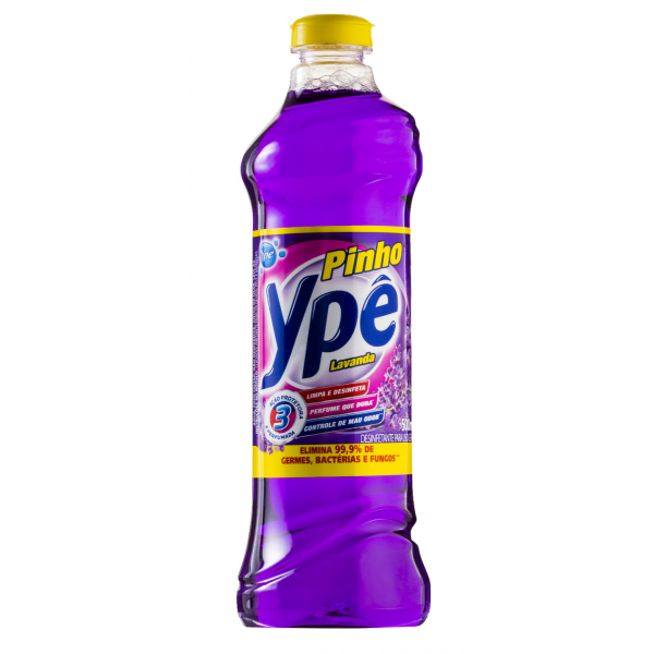Desinfetante Lavanda Ypê - Garrafa 500ml
